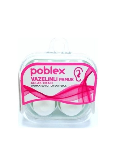 Poblex Antialerjik Silikon 2'li Kulak Tıkacı