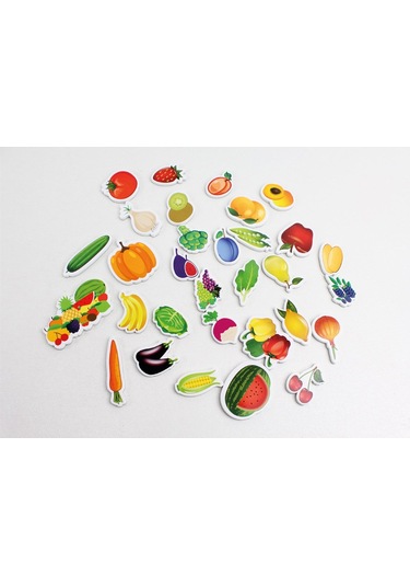 Manyetik Sebzeler Ve Meyveler