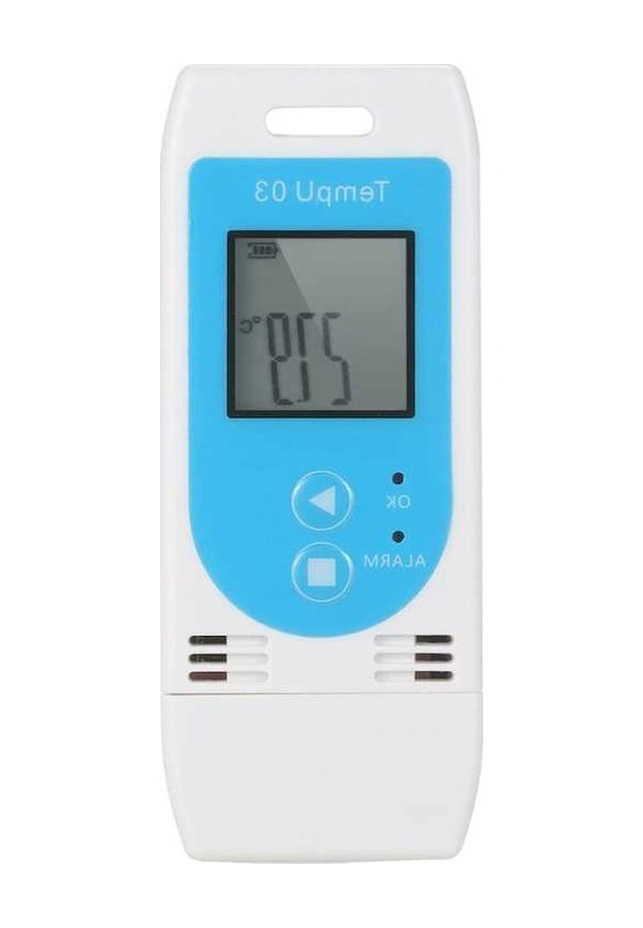 Tongxida Usb Sıcaklık Nem Ölçer - Gıda İlaç Depo Nakliye İzleme, Otomatik Rapor Pdf/csv