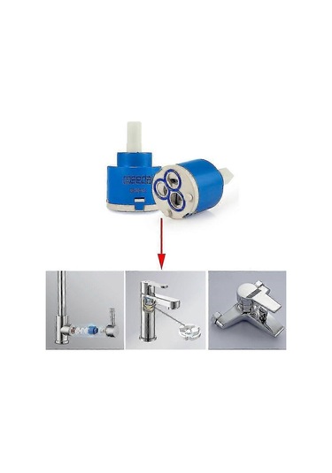 Sedal 40mm Seramik Musluk Kartuşu Tek Kulplu Vana Değişimi İçin