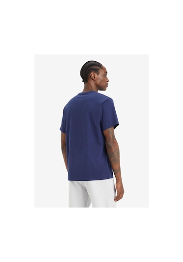 Levi's Relaxed Fıt Erkek Mavi T-shirt A2082-0197-4745 Mavi