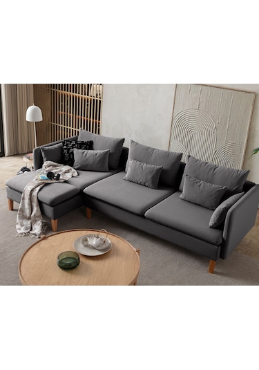 Flexy Köşe Koltuk Takımı Antrasit