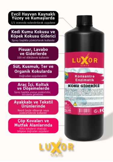 Luxor Kimya 500 Ml Konsantre Enzimatik Koku Giderici