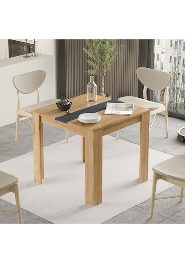 Aven Yemek Masası 80x80 Sepet-antrasit Ave20-sa Antrasit