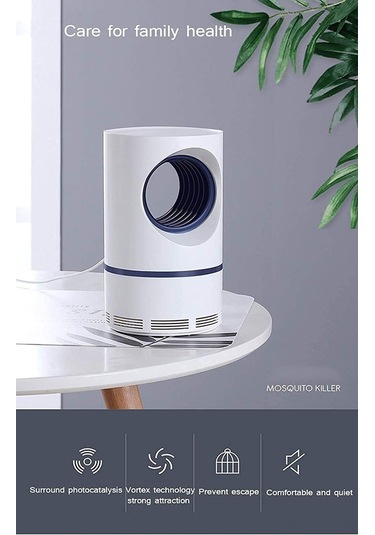 Vkemall Foto Katalitik Led Mus Musu Öldürücü Lambası - 5w Güç, 108cm Kablolu, Hediyelik Kutulu Paket