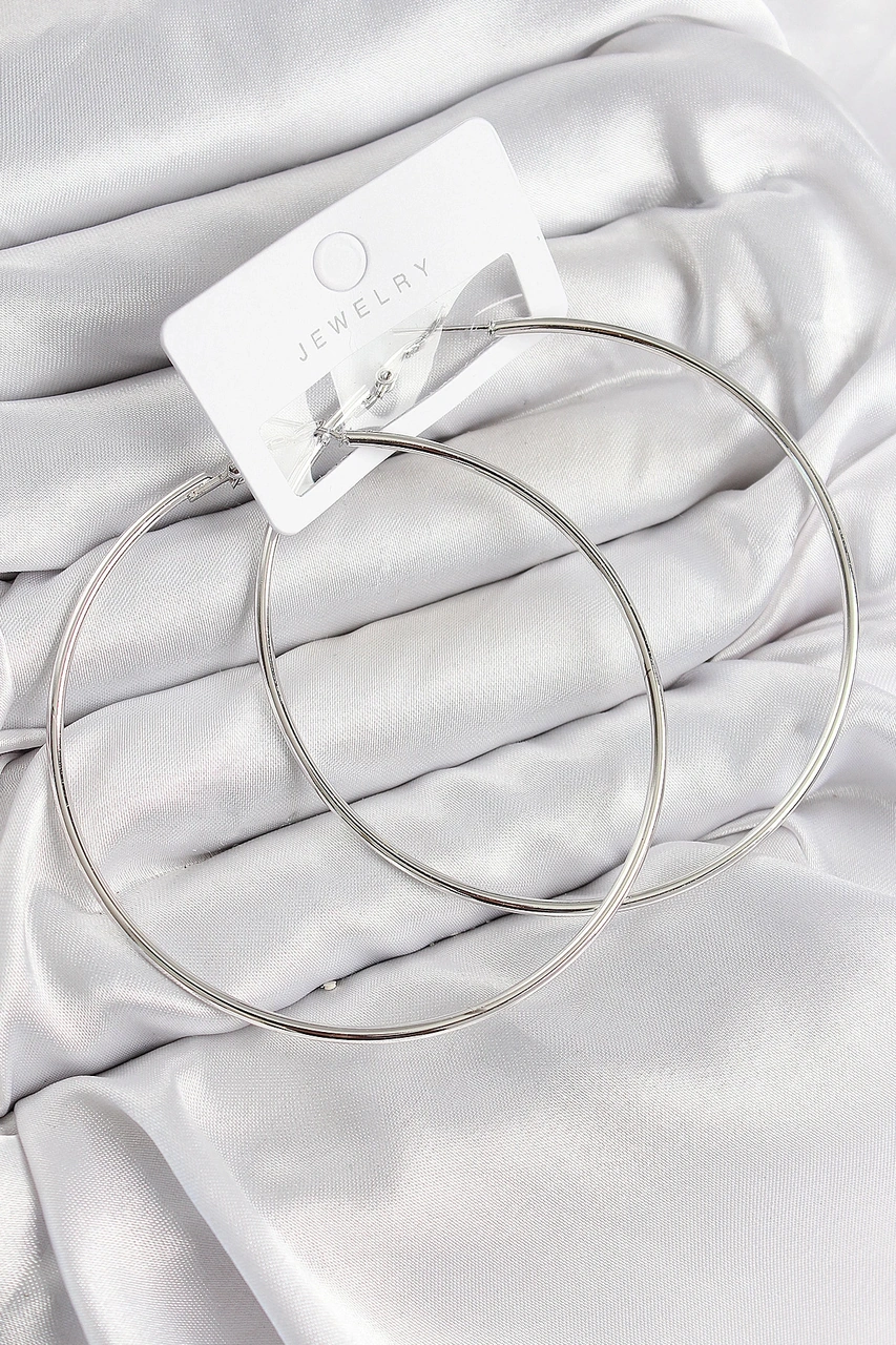 Dodes Dodes Pirinç Halka Model Gümüş Renk Kadın Küpe Tg27bkp11036 Çok Renkli