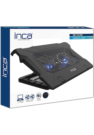 Inca INC-321RX Çift Fanlı 13" - 17" Stand Notebook Soğutucu