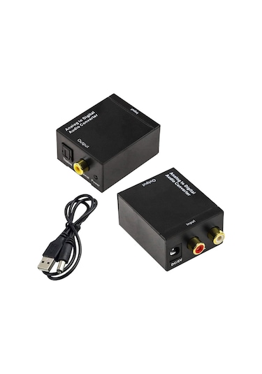 Analog To Dijital Audio Converter Analog Sesten S/pdıf Dijitale Dönüştürücü