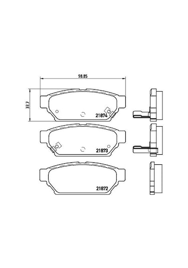 HITEC 10249 Arka Balata Carisma 96-00