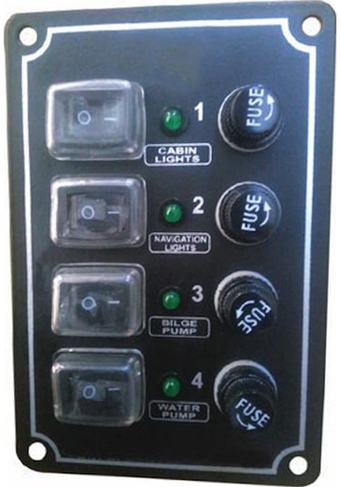 Sigorta Paneli Izoleli Ekonomik 4Lü 85X125Mm Dikey