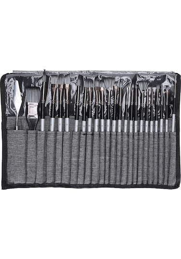 HANNAH 24 PARÇA AKRİLİK YAĞLIBOYA SULUBOYA FIRÇA SETİ