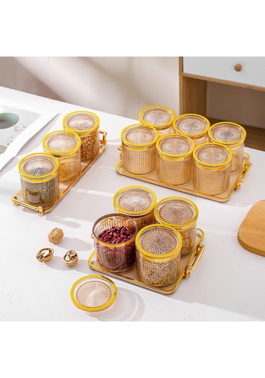 Suntek Magideal Bölünmüş Servis Tabakları Yemek Odası 4-ızgara