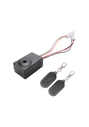 Anjiexun Ebike Alarm Sistemi Çift Uzaktan Kumanda 36v 48v 60v 72v Evrensel