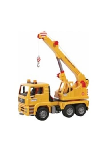 Bruder Man Vinçli Kamyon Sarı  02754