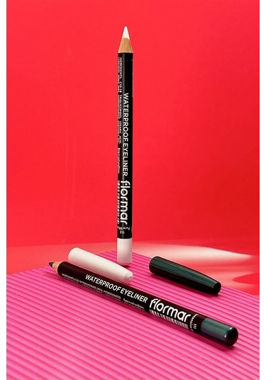 Flormar Waterproof Eyeliner Suya Dayanıklı Kajal Göz Kalemi 113 Pure White