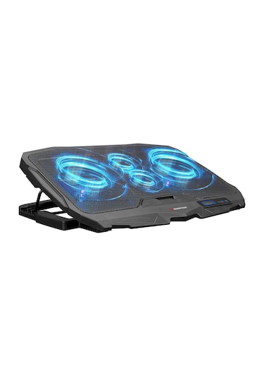 Rampage AD-RC4 Mavi Ledli 15" - 17" Notebook Laptop Soğutucu Stand