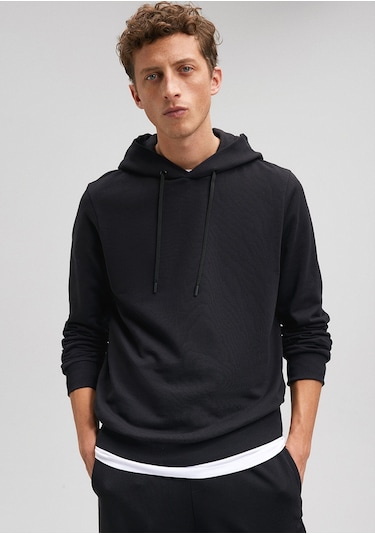 Mavi - Mavi Black Kapüşonlu Siyah Sweatshirt 0s10135-900 Siyah