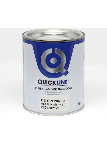 Quıckline 2k Bazkat-metalik Siyah-1l