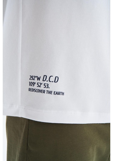 Arma Erkek Regular Fit Basic Reglan Kollu Süprem Bisiklet Yaka Tişört Y29344472202 Beyaz