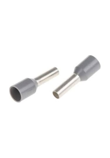 2.5 Mm Tek Girişli Izoleli Kablo Yüzüğü 100 Adet Gri Renk