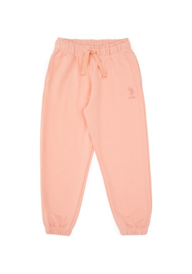 U.s. Polo Assn. Kız Çocuk Somon Pijama Takım 50318955-vr047 Somon