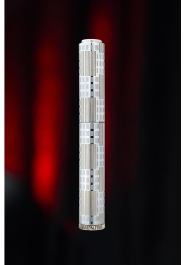 Caka Lighter Milano Desen Silver Benzinli Çakmak - Ckl-011
