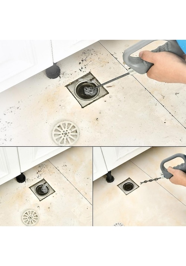 Kanalizasyon Borusu Piston Araştırmak Banyo Mutfak Temizleme Araçları 5/7/10 Metre El Tuvalet Lavabo Drenaj Açıcı 7m