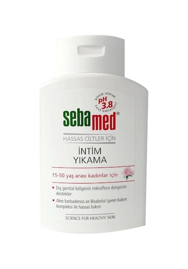 Sebamed İntim Yıkama Jeli - Hassas Ciltler için ph 3.8 Dış Genital Bölge Temizleyici İntim Bakım Ürünü 200 ML