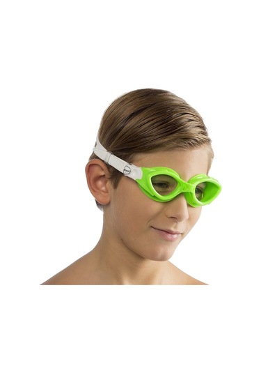 Parumarin Cressi King Crab 7-15 Yaş Lime Yüzücü Gözlüğü