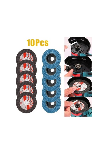 Lemestar 75mm 3 İnç Minik Açımlı Taşlama Testere Bladesi - Seramik, Ahşap, Metal Kesim İçin 10mm İç Çaplı 15 Adet Dayanıklı砂轮磨片