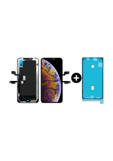 İphone Xs Max Uyumlu Hard Oled Lcd Dokunmatik Ekran + Montaj Seti