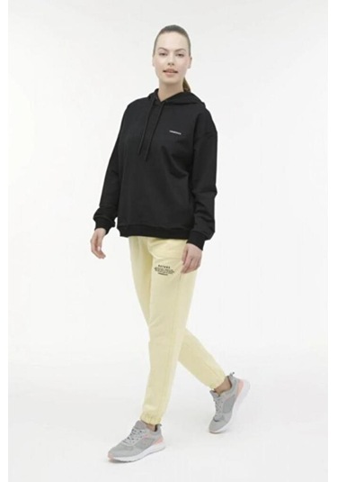 Lumberjack Wb Hoodıe 17sn80 3pr Kadın Sweatshirt Siyah Xs-xl 001