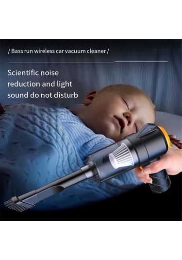 Crackedice 6'sı 1 Arada Elektrikli Süpürge Kablosuz Araba Elektrikli Süpürgesi Kablosuz El Tipi