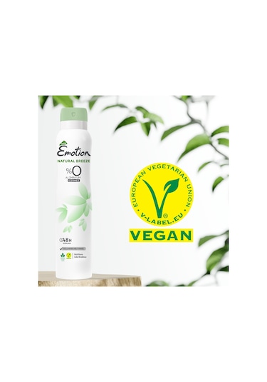 Emotion Natural Breeze Kadın Sprey Deodorant 3 x 200 ML