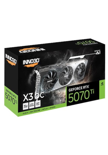 Inno3D RTX5070Ti X3 OC 16 GB GDDR7 256 Bit Ekran Kartı