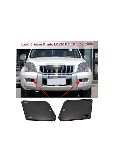 Toyota Land Cruiser Prado Lc120 2003-2009 Tampon Sis Farları Kapağı