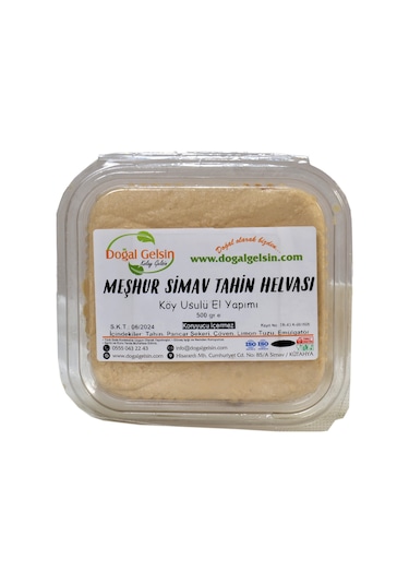 Doğal Gelsin Meşhur Simav Tahin Helvası 500 G