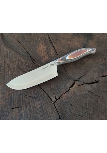 Hg Bıçak Hgks325 Şef Bıçağı Profesyonel El Yapımı Hem Kamp Hem Ev İçin Çok Renkli