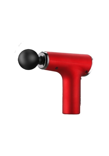 Fasya Tabancası Fitness Ev Darbe Tabancası Kas Elektrikli Masaj Şarj Edilebilir Servikal Membran Masaj Tabancası Qxuh7m Kırmızı