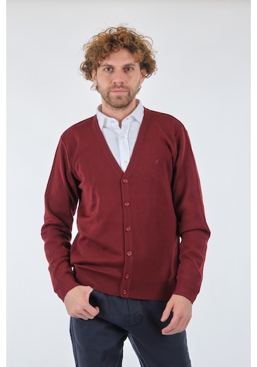 De Blasıo Bordo Erkek Hırka 222340050 Bordo