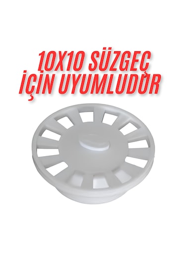 10x10 Süzgeç İçin Yuvarlak -oval -daire Gider Kapağı , Yer Sü