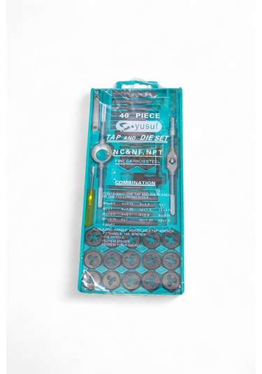 40 Parça M3-m12 Kılavuz Pafta Seti