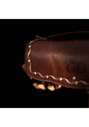 Hakiki Deri, El Yapımı Bayan Çanta, Bayan Cüzdan Larissa V38 Kızıl Kahverengi