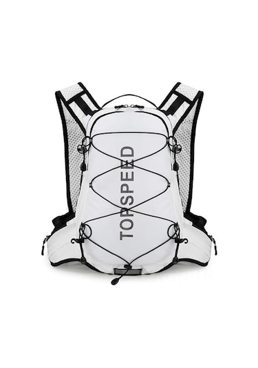 Neevoyu Süper Hafif Dayanıklı Spor Sırt Çantası - Su Geçirmez, Hava Yastıklı Kayışlı, Dağcılık Ve Bisiklet İçin Dış Mekan Siyah