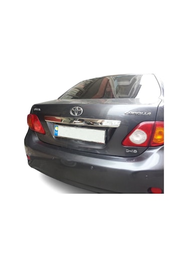 Toyota Corolla Krom Bagaj Çıtası 2007-2010 Arası Paslanmaz Çelik