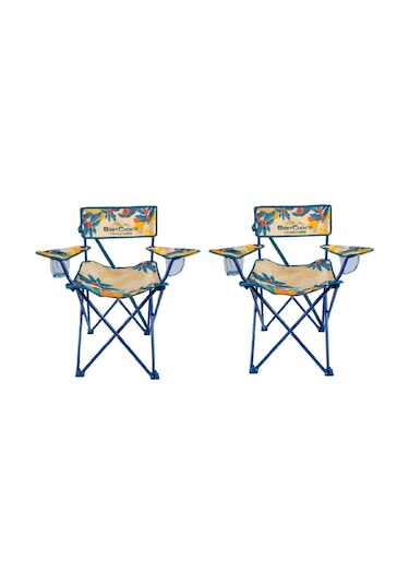 Best Choice Adventures Katlanır Kamp Sandalyesi 2 Adet Çok Renkli