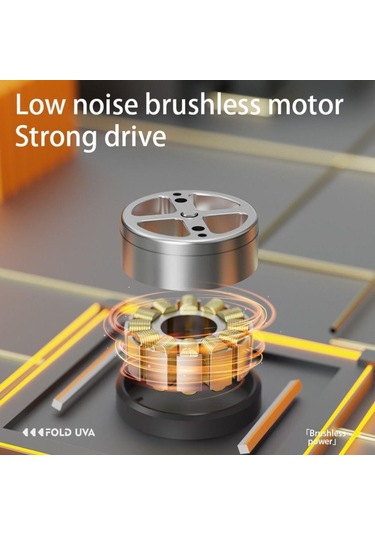 Js22pro Drone,4k Uzaktan Kumandalı, Fırçasız Motorlu 360 Roll Özellikli , Çift Lens Korumalı Drone-1472