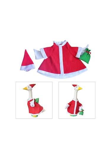 Suntek Porch Goose Kıyafetleri Yılbaşı Dekorasyonu Çim Dış