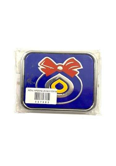 Metal Yapışkanlı Levha 8x10cm Nazar Boncuğu