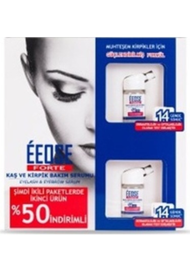 2 Adet Eeose Forte Kaş Kirpik Bakım Serumu